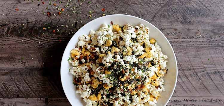 Japanese Furikake Popcorn
