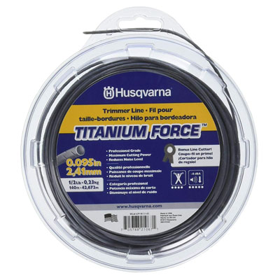 Husqvarna 639005102 Titanium Force String Trimmer Line