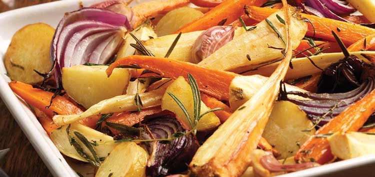 Christmas Meal Vegetables